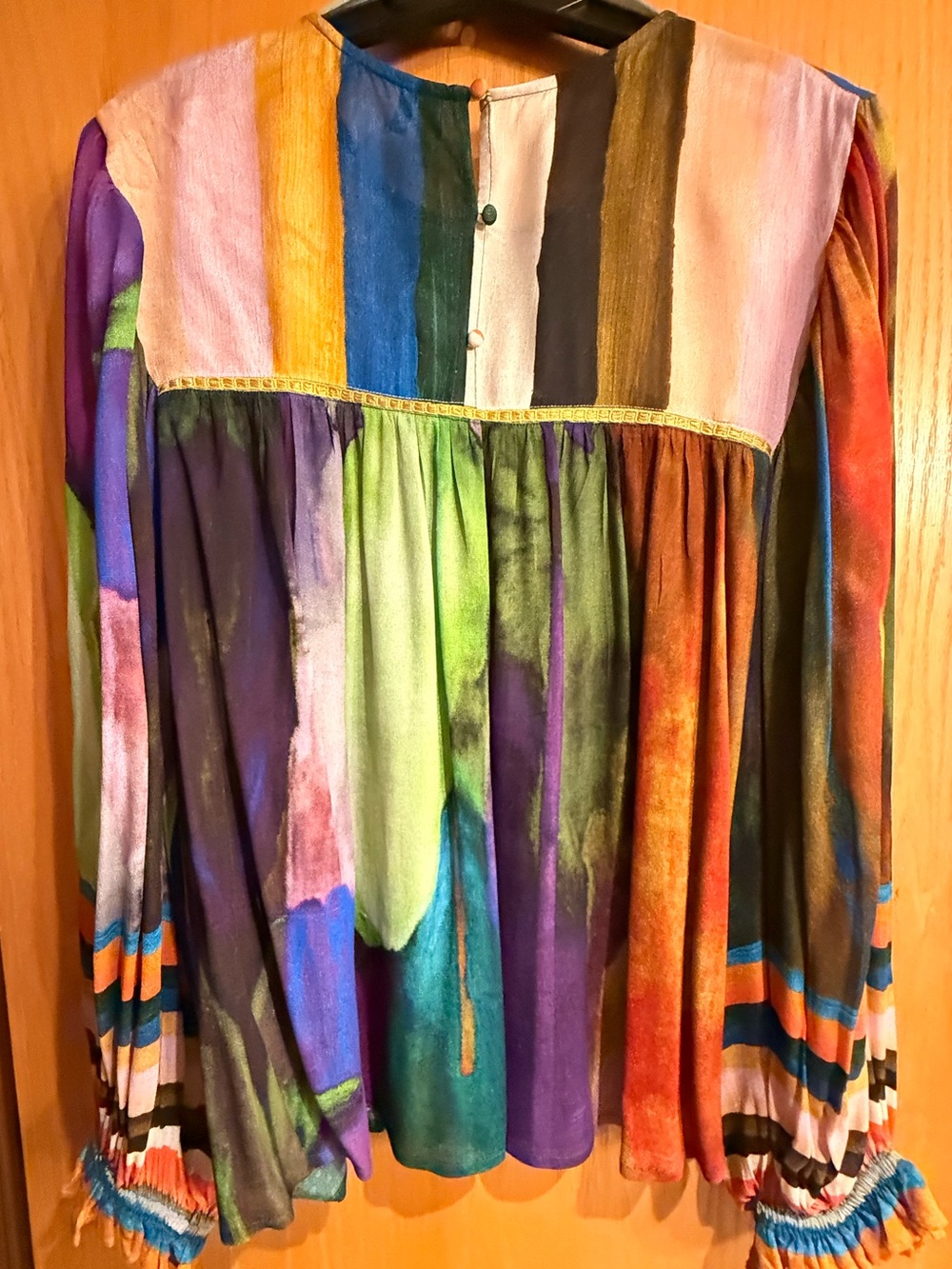 Anthropologie, Bl^nk London MIRANDA PEASANT Top - Picture 5 of 5